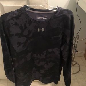 Black Under Armour Camo Compression long sleeve